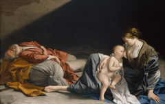 Rest on the Flight into Egypt by Orazio Gentileschi