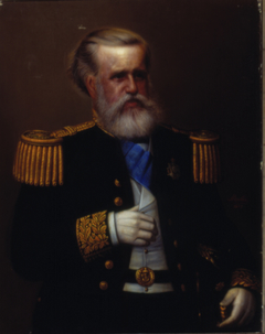 Retrato de D. Pedro II, 1879 by F Mallio