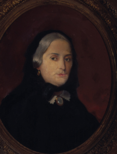 Retrato de Francisca Miquelina P. do Amaral (Viscondessa de Indaiatuba) by François-Auguste Biard