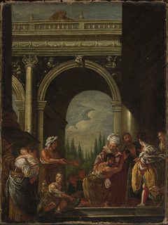 Return of the prodigal son by Domenico Fetti