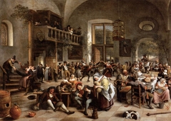 Revelry at an Inn by Jan Steen