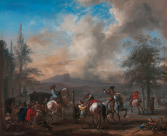 Riding School by Philips Wouwerman