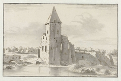 Ruïne van het kasteel te Heusden by Josua de Grave