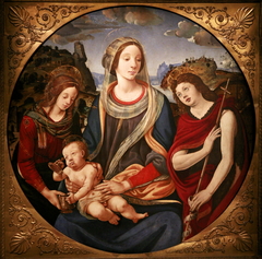 Sacra conversazione by Piero di Cosimo