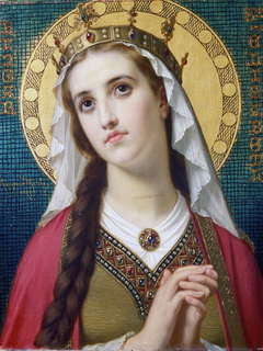 Saint Elizabeth of Hungary by Hugues Merle