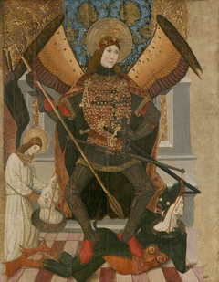 Saint Michael Archangel by Pedro García de Benavarre