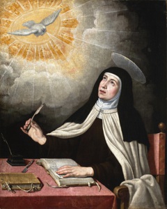 Santa Teresa de Jesús by Unknown Artist