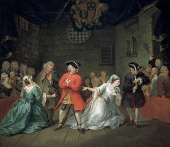 Scene from John Gay's The Beggar's Opera by William Hogarth