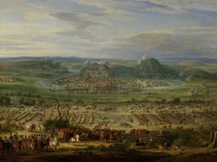 Siege of Besançon by Condé in 1674 by Adam Frans van der Meulen