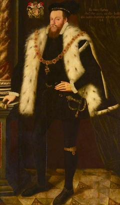 Sir Henry Sidney KG (1529-1586), aged 44 by Arnold Bronckorst