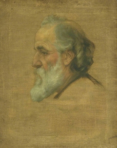 Sketch of Alphonse Legros by Charles Holroyd