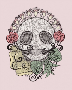 Skull Fiesta by Danielle Reck