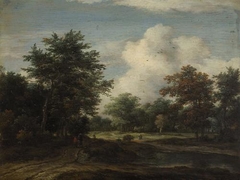 Small Woodland Landscape by Jacob van Ruisdael