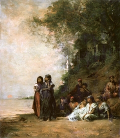 Souvenir of Ezneh, Upper Egypt by Eugène Fromentin