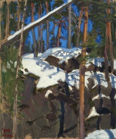 Spring sun at Konginkangas by Akseli Gallen-Kallela