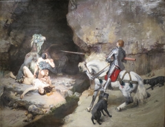 St. George and the Dragon (Saint Georges et le monstre) by Gustave Surand