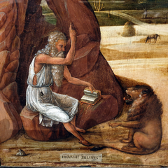 St. Jerome in the desert by Giovanni Bellini