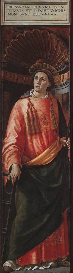 St Lawrence by Domenico Ghirlandaio