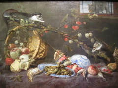 Still Life with Fighting Monkeys by Frans Snyders