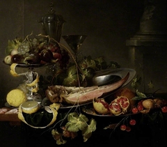 Still-life with fruit by Jan Davidsz. de Heem