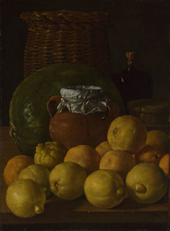 Still Life with Lemons and Oranges by Luis Egidio Meléndez