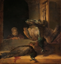 Still Life with Peacocks by Rembrandt