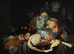 Still Life with Peeled Lemon by Anonymous