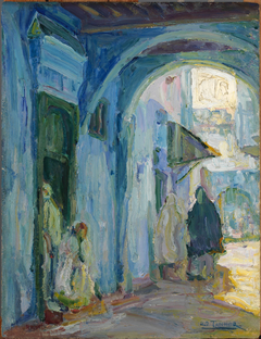 Street in Tangier by Henry Ossawa Tanner