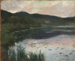 Summer Night. Study by Kitty Lange Kielland