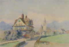 Swiss Scene by James Crowe Richmond