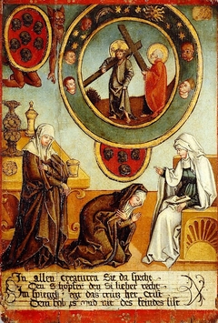 Temptation of a Female saint (1) by Anonymous