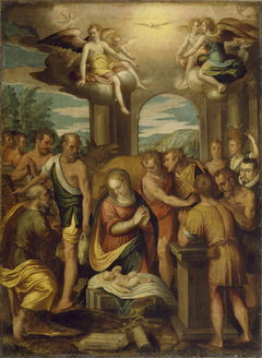 The Adoration of the Shepherds by Bernardo Castello