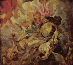 The archangel Michael defeats Satan and the rebellious angels (Revelations 12:7-9), 1620 by Peter Paul Rubens