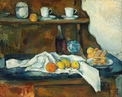 The Buffet by Paul Cézanne