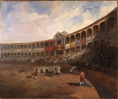 The Bullfight, Sevilla by Antonio de Brugada