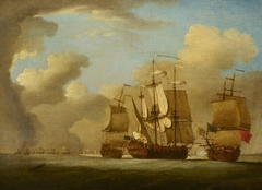 The Capture of the Spanish galleon St Joseph, 23 September 1739 by Peter Monamy