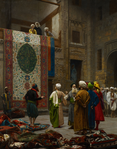 The Carpet Merchant by Jean-Léon Gérôme