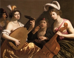 The Concert by Jan van Bijlert