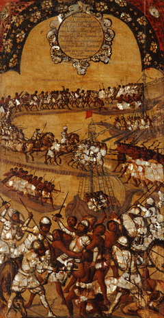The Conquest of Mexico, Tablet 21 by Miguel Gonzales