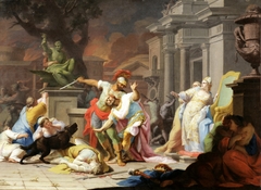 The Death of Priam. by Taddeo Kuntze