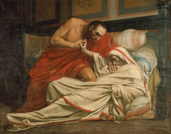 The Death of Tiberius by Jean-Paul Laurens