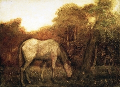 The Grazing Horse by Albert Pinkham Ryder