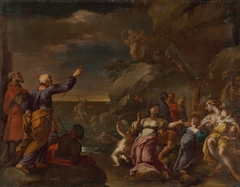 The Israelites Cross the Red Sea by Paul Troger