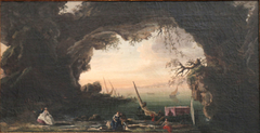 The Italian Gondola by Claude-Joseph Vernet