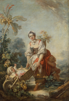 The Joys of Motherhood by Jean-Honoré Fragonard