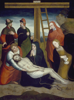 The Lamentation over the Dead Christ by Juan Correa de Vivar