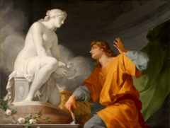 The Origin of Sculpture by Jean-Baptiste Regnault