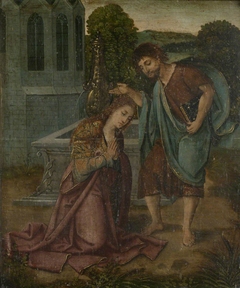 The Oxburgh Retable: The Conversion of Saint Barbara by Anonymous