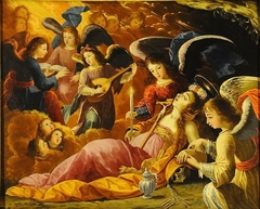 The Penitent Magdalene Comforted by Angels by Josefa de Óbidos