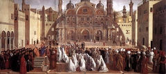 The Preaching of Saint Mark in Alexandria by Gentile Bellini